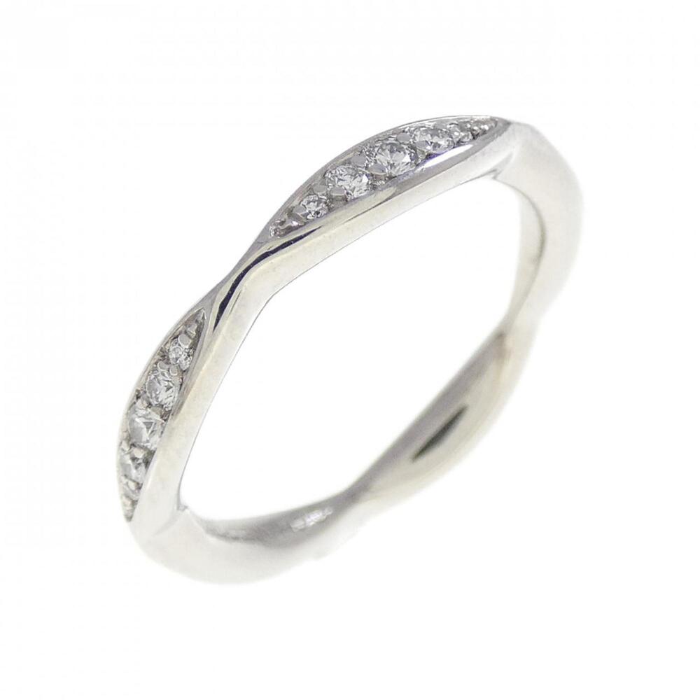 CHANEL Silver Diamond Ring